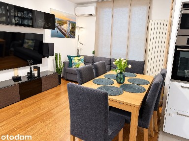 Aura Park | Dwustronne 55.4m²| 2 balkony | Klima| Garderoba 8m²| Garaż