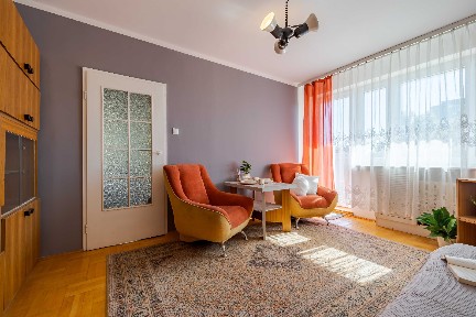 Do wynajęcia 2-pokojowe mieszkanie z balkonem | 43 m² | Zielona część Łodzi | ul. 11 Listopada 51