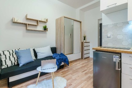 Kawalerka Centrum Rynek ogrzewanie miejskie SmartTV / Studio strict center (oferta prywatna)