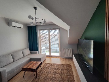 60m2 luksusowe 3 pokoje wyposażone, umeblowane, klimatyzacja Jabłonna garaż