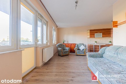 Kawalerka 34,8 m² | Wysoki parter | Podchorążych