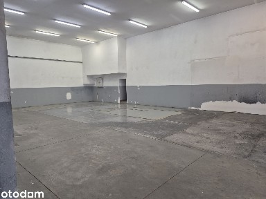 Hala 480 m2 z zapleczem socjalnym poziom 0