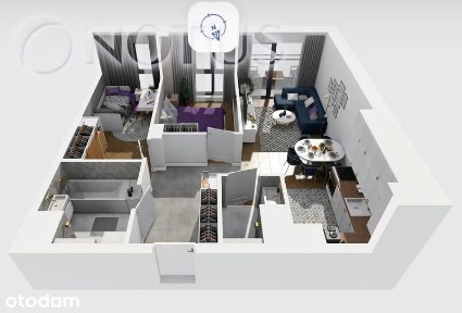 0% Prowizji|3 pokoje 56,41 m2|Balkon|Gotowe do odbioru|