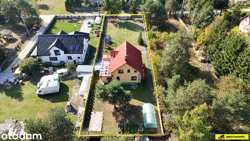 Dom 5 pokoi, 129m2 Garaz,Duża działka Borków Zalew