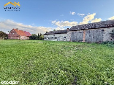 Dom w zabudowie bliźniaczej z działką 1,1 ha - Laski koło Nowego Stawu