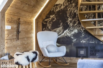 Gotowy dwupoziom. apartament z widokiem na Giewont