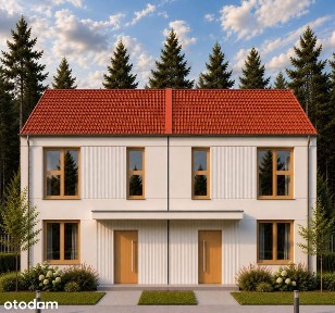 Bliźniak 100m2 + poddasze | Legionowo ul. Kozietulskiego | ogród | las