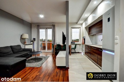 Funkcjonalne, 2-pokojowe mieszkanie 48,6 m²