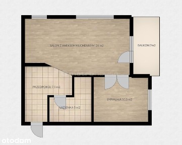 2 pok do wynajęcia, garaż winda balkon W-wa Kabaty