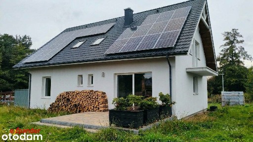 Ekonomiczny dom 170 m² z fotowoltaiką w pobliżu jeziora - Ślesin