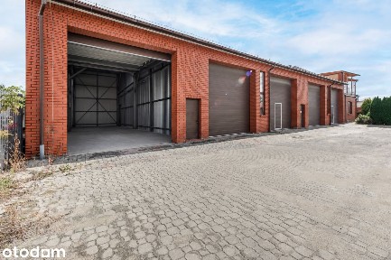 Do wynajęcia obiekt magazynowo-garażowy z częścią biurową i dużym