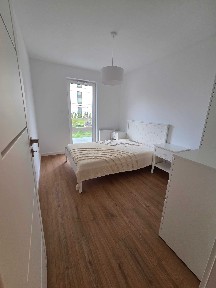 REZERWACJA- Do wynajęcia I Nowe 2 pokojowe mieszkanie I Wysoki standard I Balkon + taras + ogródek I Klimatyzacja I Zamknięte osiedle I Garaż