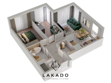 3 Pokoje | 1,5 Łazienki | Kuchnia z oknem | Balkon