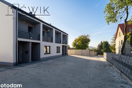 3 pokoje | 55 m² | ogród 60 m² | 2 parkingi | 20 min od Krakowa