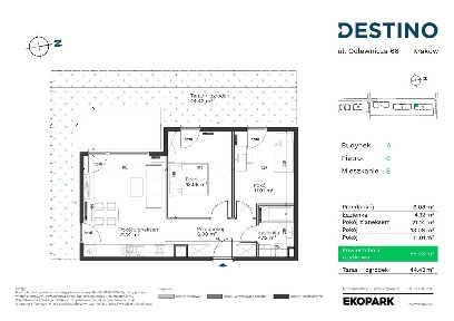 3-pokojowe mieszkanie 55m2 + ogródek