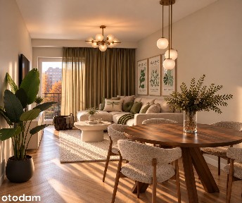 Czuję miętę | Zobacz to wnętrze! | 2 pokoje, 45 m², pełen rozkład |