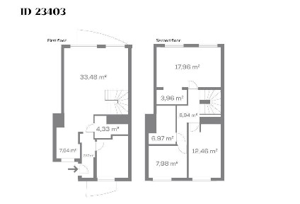 Nowoczesny dwupoziomowy apartament
