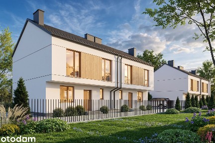 DWUPOZIOMOWE BLIŹNIAKI-Narożne ogrody-SALON 40m2-Super lokalizacja