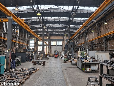 Hala produkcyjno-magazynowa z suwnicami - 1 117 m2