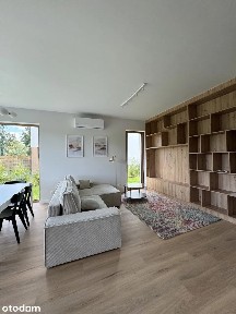 Dom bliźniak z garażem i dużą działką