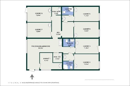 7 gabinetów | Gotowy Lokal Usługowy 136 m²
