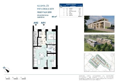 Nowoczesne 3 pokoje + ogródek 95 m2|Drabinianka