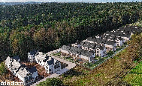 Dwupoziomowe mieszkanie z własnym ogródkiem blisko lasu