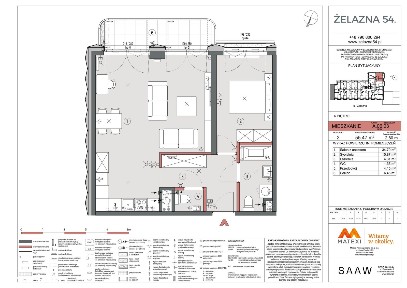 3-pokojowe mieszkanie 55m2 + balkon