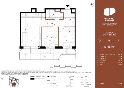3-pokojowe mieszkanie 59m2 + balkon Bez Prowizji