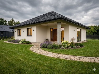 Sprzedam nowy parterowy dom 150m2 na działce 1500m2