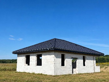 Dom jednorodzinny Kłodawa 350 m do jeziora Polnego