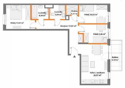 Blisko komunikacji, blisko miasta | 4 pokoje | Balkon | 75 m² | 0% PCC