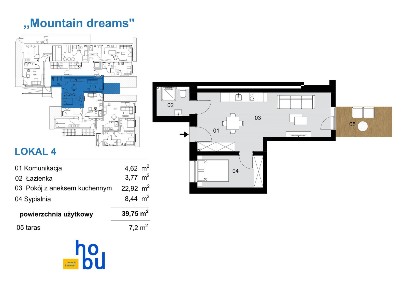Mountain Dreams apartament nr 4