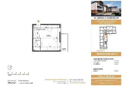 Mieszkanie nr 41 w Nowym Budynku Asnyka 41