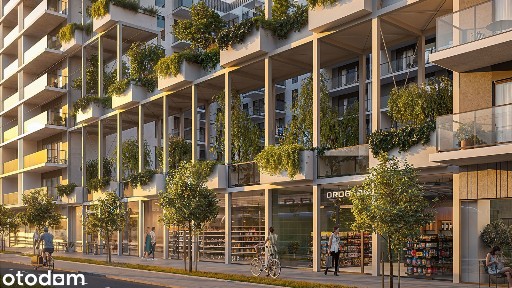 Apartament typu studio*balkon*zielone patio*klucze w tym roku!