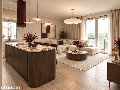 Narożny apartament przy Naturze 2000| Bulwary Praskie | 2 balkony