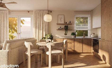 Przyjemny apartament 46m2/ogród/ bezczynszowy