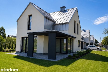 Dom w zabudowie bliźniaczej w Żółwinie - północno-wschodni