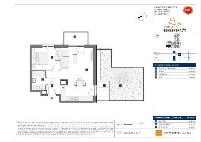 2-pokojowe mieszkanie 45m2 + ogródek Bezpośrednio