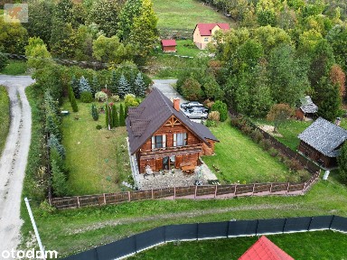Drewniany dom z kominkiem w Beskidach | Kurów k. Suchej Beskidzkiej