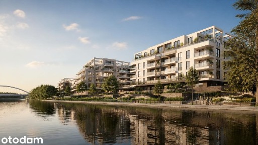Gotowy apartament z widokiem na rzekę | Balkon 24 m2 | Premium