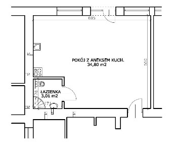 Mieszkanie 37,81 m2 z ogródkiem w standardzie deweloperskim