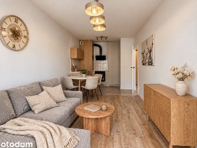 Nowe, urządzone mieszkanie 2 pokoje, loggia