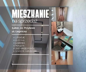 3-pokojowe mieszkanie w Lubinie