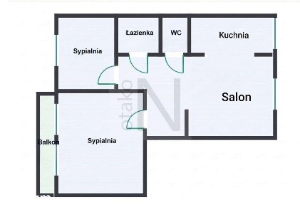 Okazja! 3 Pokoje | Duży Balkon | Parking