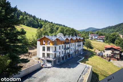 Apartament z widokowym balkonem i garażem