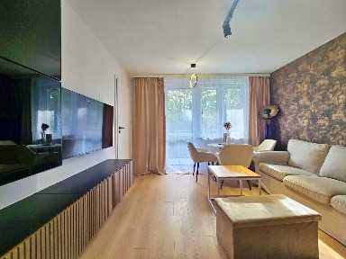 32 m² | salon + sypialnia | balkon | Okólna Kraków