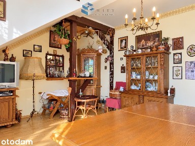 3 pokoje, 83 m², Duży strych - Ostróda