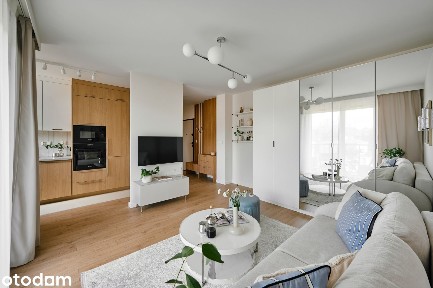 Wynajmę nowe, dwupokojowe mieszkanie, Myśliwska City Vibe, 44 m2