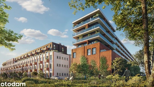 Unikalny, loftowy dwupoziomowy apartament 53,90 m² z tarasem 9,97 m²